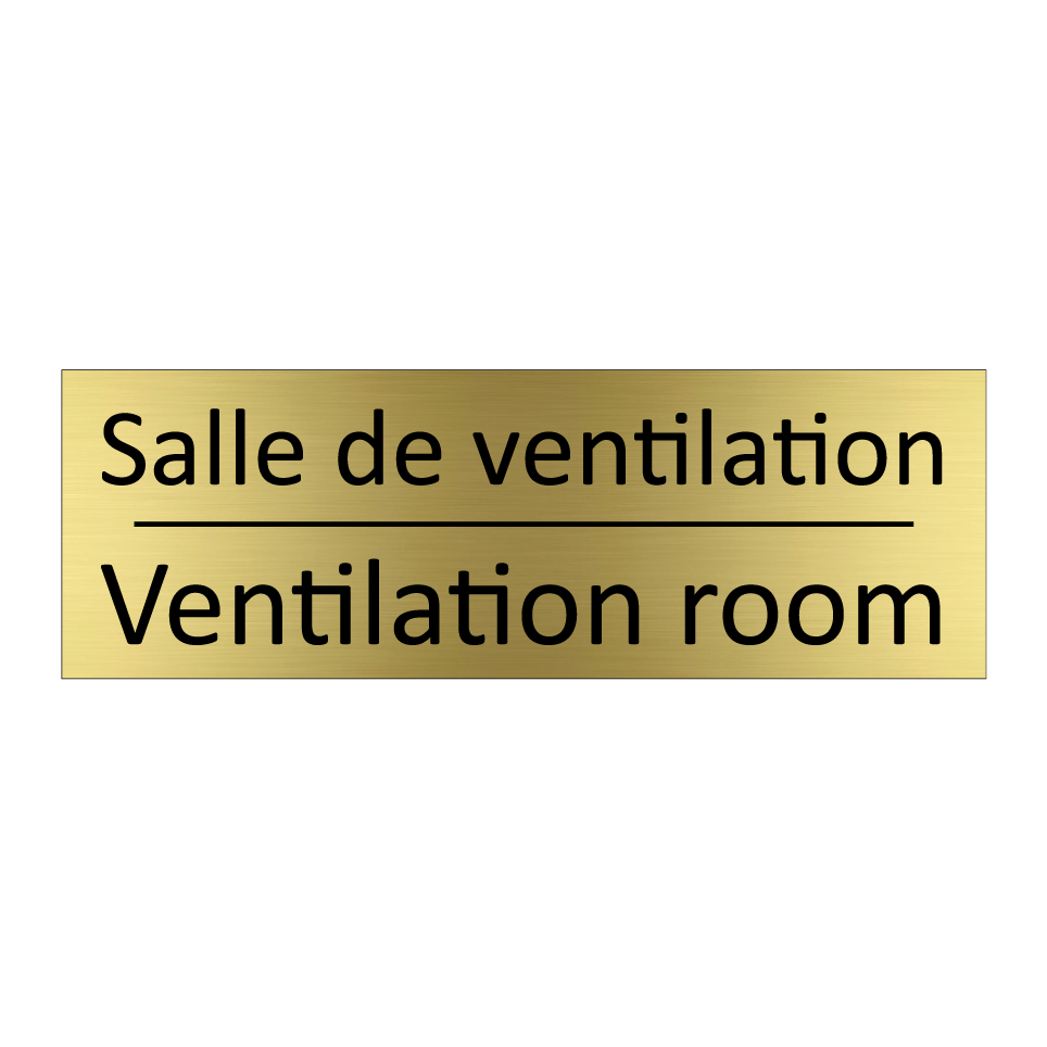 Salle de ventilation - Ventilation room