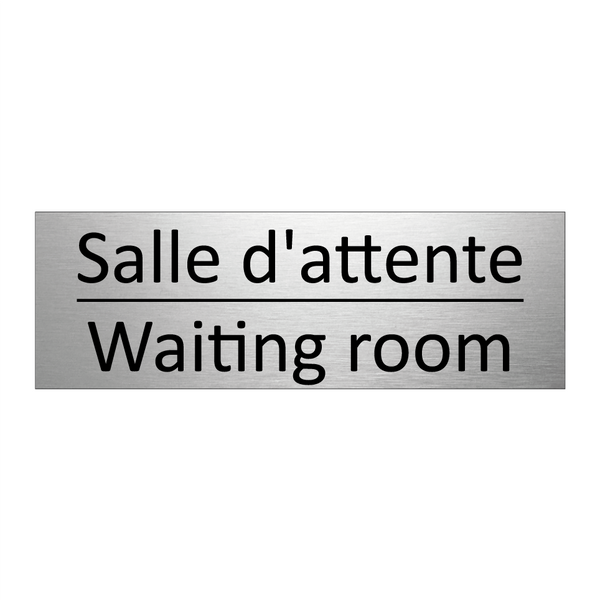 Salle d'attente - Waiting room
