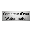 Compteur d'eau - Water meter