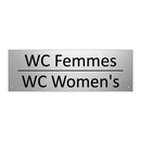 WC Femmes - WC Women's