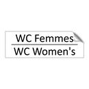 WC Femmes - WC Women's