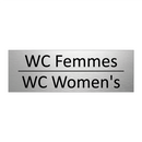 WC Femmes - WC Women's