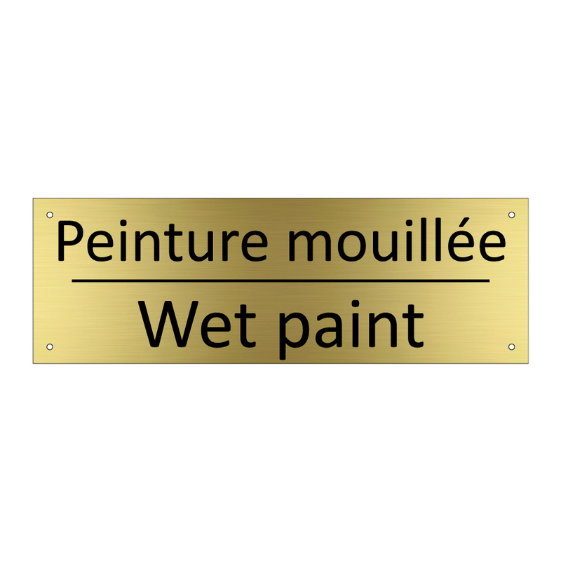 Peinture mouillée - Wet paint