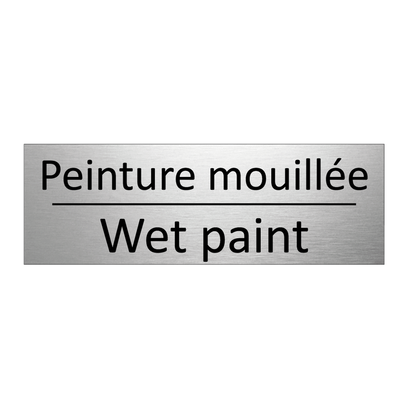 Peinture mouillée - Wet paint