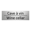 Cave à vin - Wine cellar