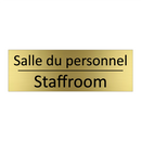 Salle du personnel - Staffroom