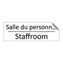 Salle du personnel - Staffroom