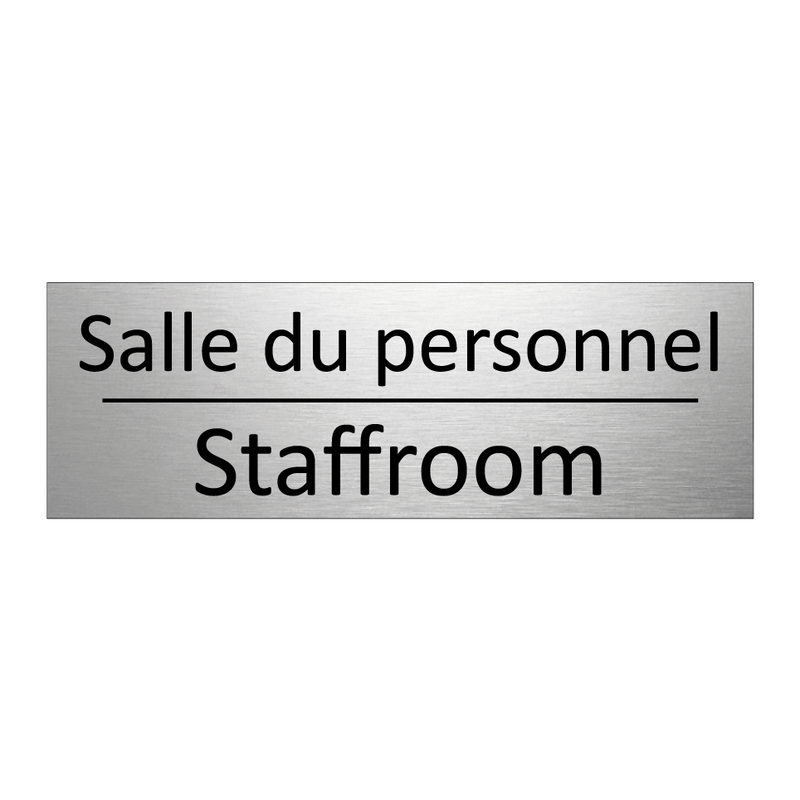 Salle du personnel - Staffroom