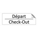 Départ - Check-Out
