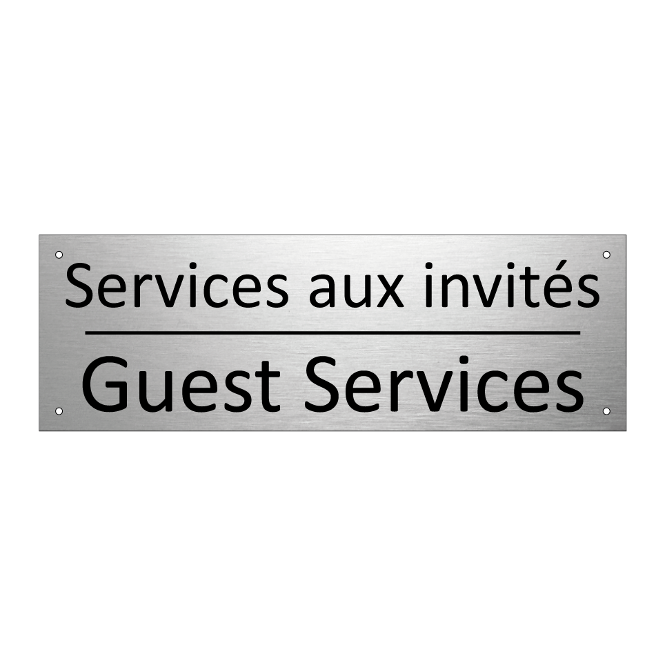 Services aux invités - Guest Services