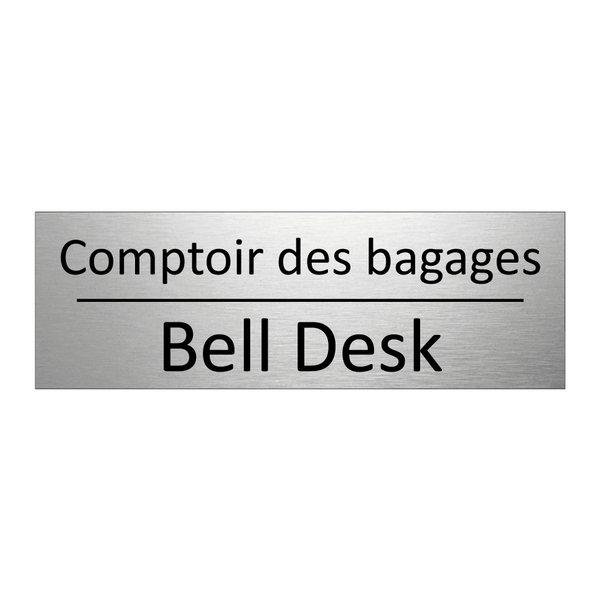 Comptoir des bagages - Bell Desk