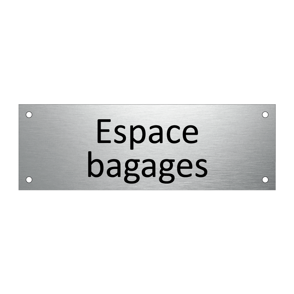 Espace bagages