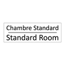 Chambre Standard - Standard Room