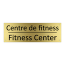 Centre de fitness - Fitness Center