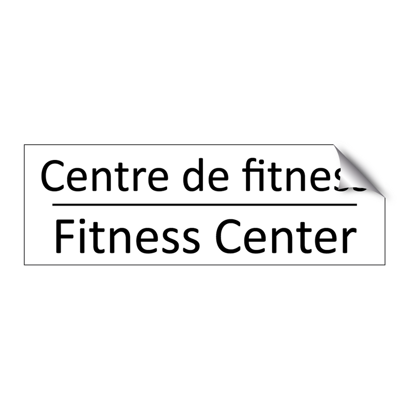 Centre de fitness - Fitness Center