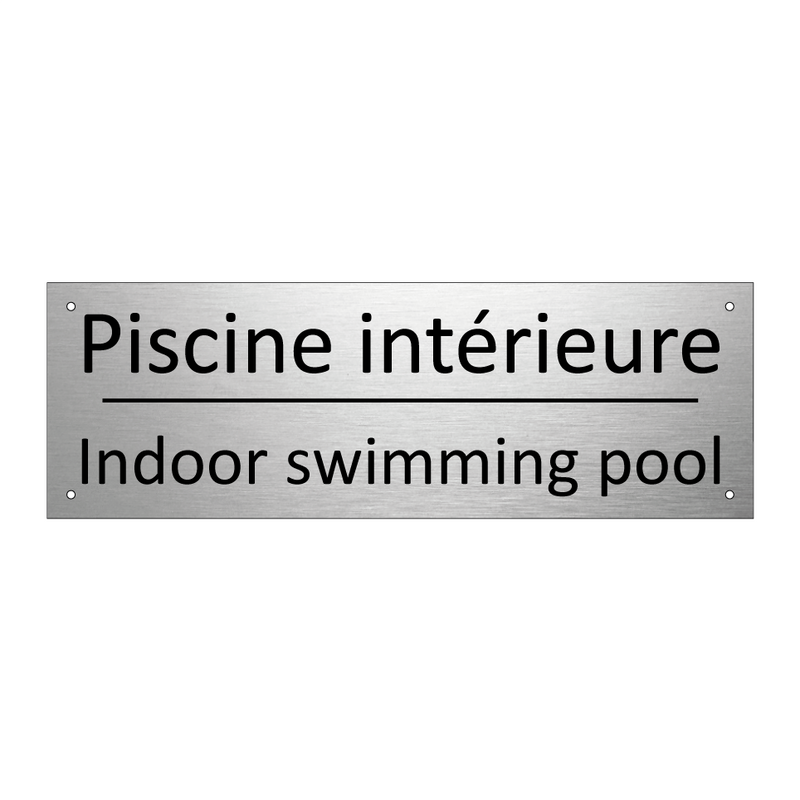 Piscine intérieure - Indoor swimming pool
