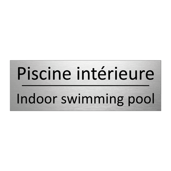Piscine intérieure - Indoor swimming pool