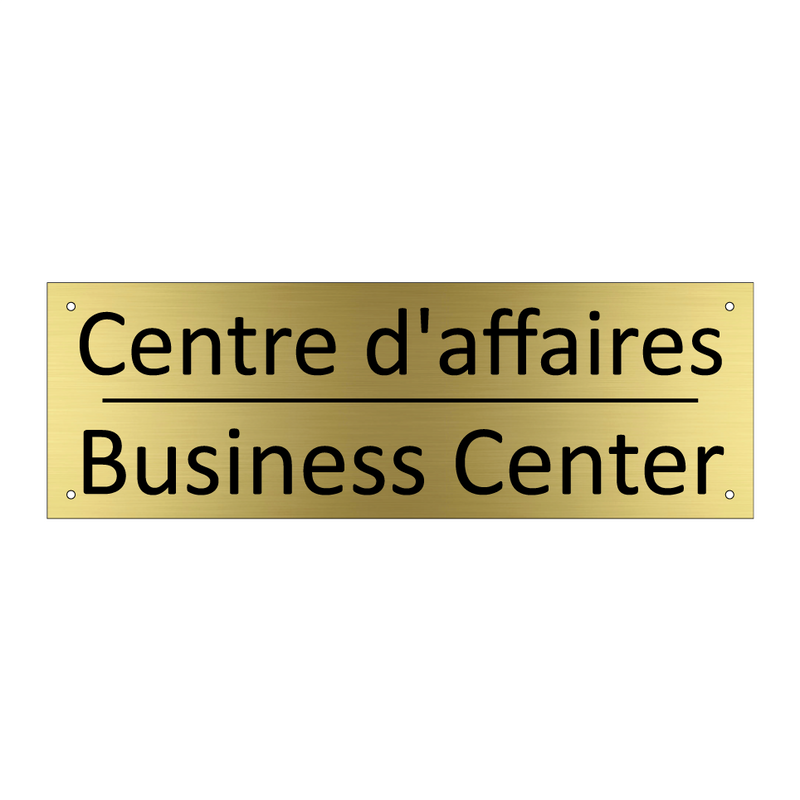 Centre d'affaires - Business Center