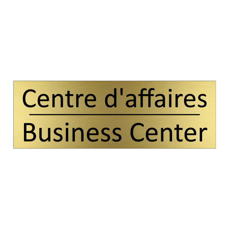 Centre d'affaires - Business Center