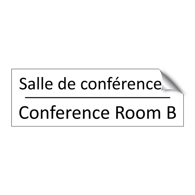 Salle de conférence B - Conference Room B