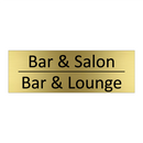 Bar & Salon - Bar & Lounge