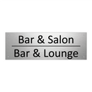 Bar & Salon - Bar & Lounge