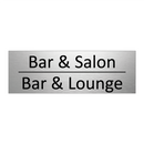 Bar & Salon - Bar & Lounge