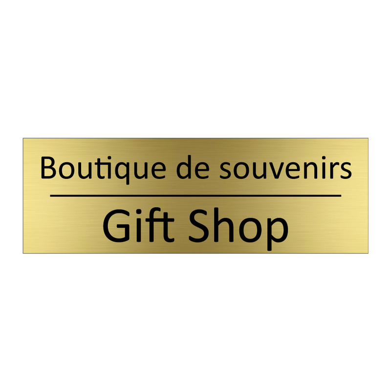 Boutique de souvenirs - Gift Shop