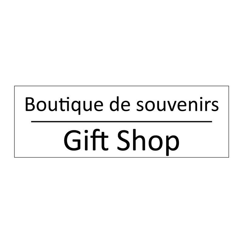 Boutique de souvenirs - Gift Shop