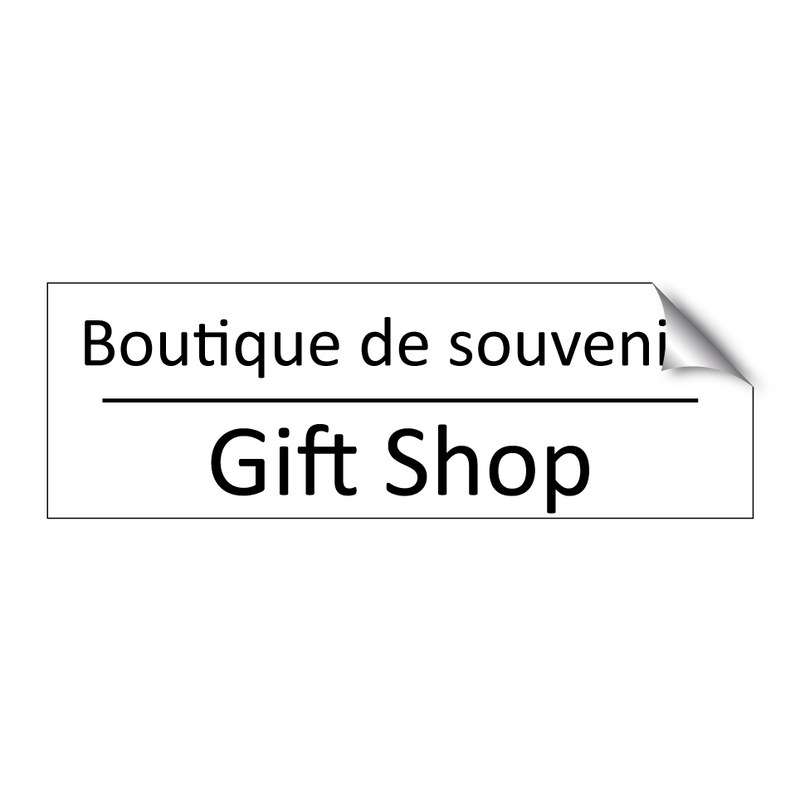 Boutique de souvenirs - Gift Shop