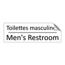 Toilettes masculines - Men's Restroom