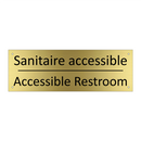 Sanitaire accessible - Accessible Restroom