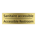 Sanitaire accessible - Accessible Restroom