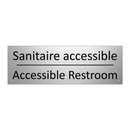 Sanitaire accessible - Accessible Restroom