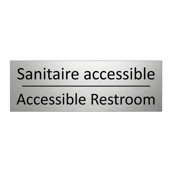 Sanitaire accessible - Accessible Restroom