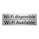 Wi-Fi disponible - Wi-Fi Available