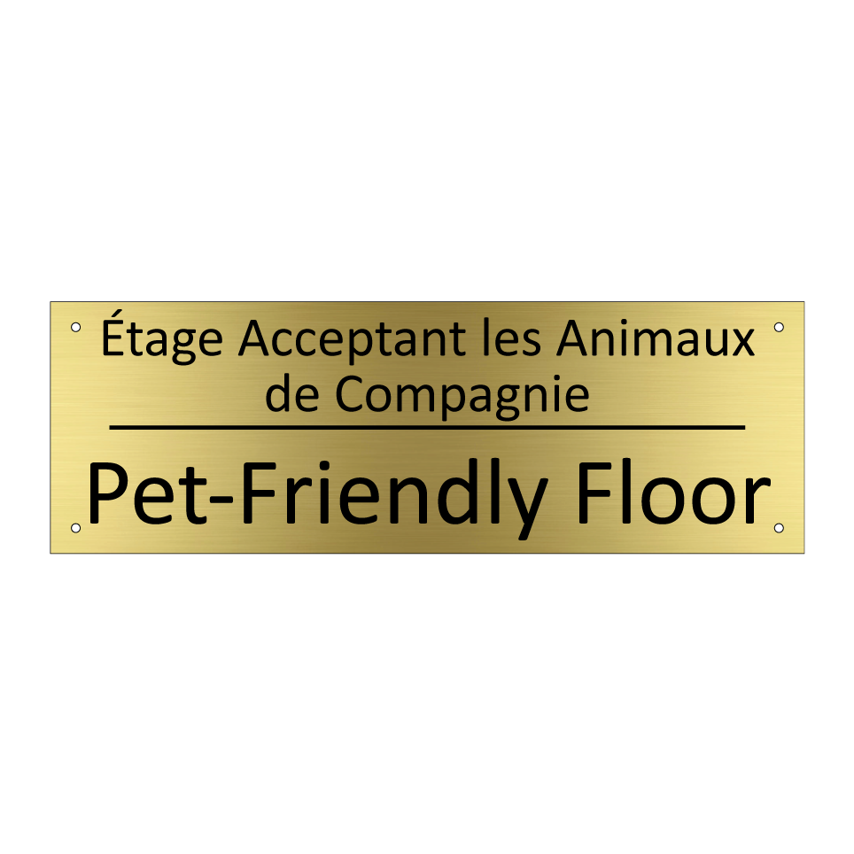 Étage Acceptant les Animaux de  /.../ - Pet-Friendly Floor