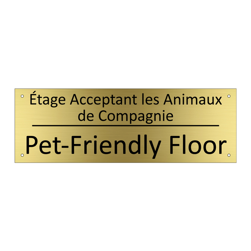 Étage Acceptant les Animaux de  /.../ - Pet-Friendly Floor