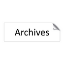 Archives & Archives