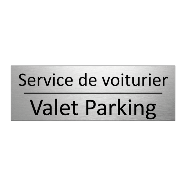 Service de voiturier - Valet Parking