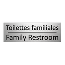 Toilettes familiales - Family Restroom