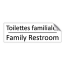 Toilettes familiales - Family Restroom