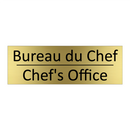 Bureau du Chef - Chef's Office