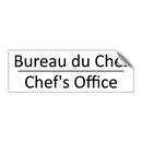 Bureau du Chef - Chef's Office