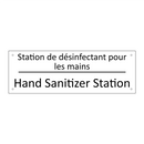 Station de désinfectant pour les  /.../ - Hand Sanitizer Station