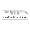 Station de désinfectant pour les  /.../ - Hand Sanitizer Station