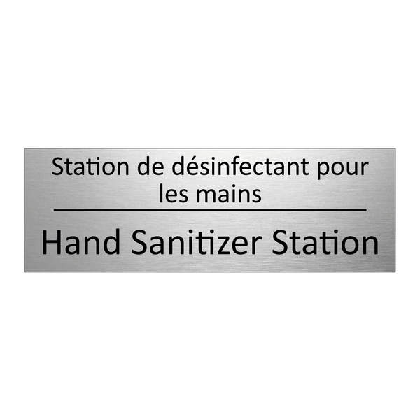 Station de désinfectant pour les  /.../ - Hand Sanitizer Station