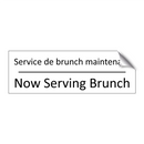 Service de brunch maintenant - Now Serving Brunch