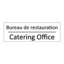 Bureau de restauration - Catering Office