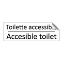 Toilette accessible - Accesible toilet
